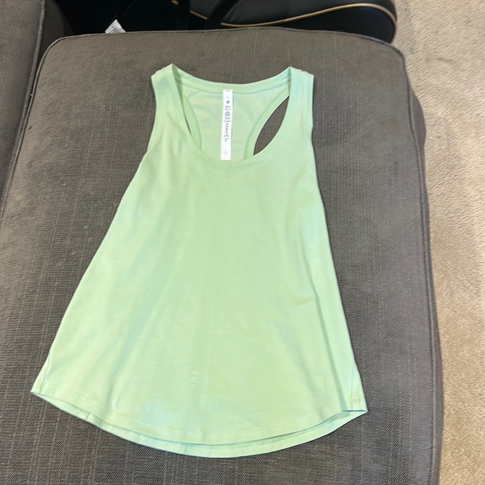 Green lululemon Love tank!!